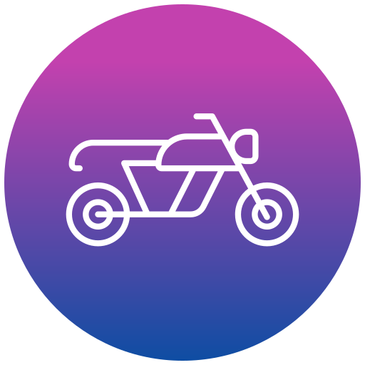motorfiets Generic gradient fill icoon