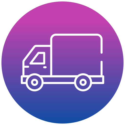 vrachtwagen Generic gradient fill icoon