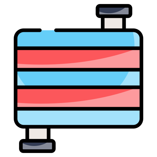radiateur Generic color lineal-color Icône