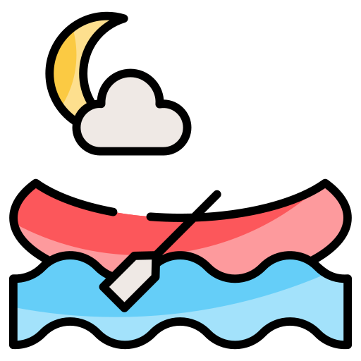 Canoe Generic color lineal-color icon