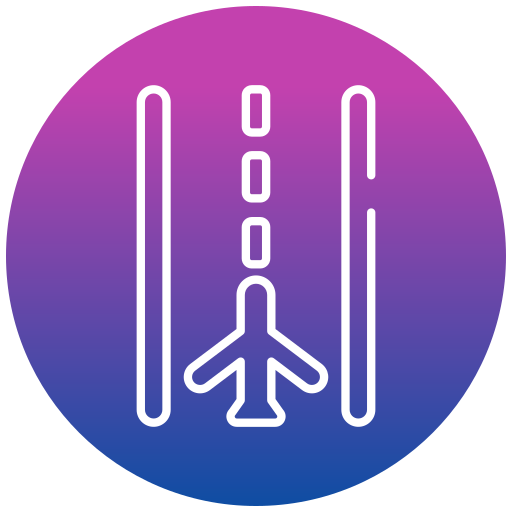 flughafen-rollbahn Generic gradient fill icon