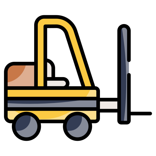 Forklift Generic color lineal-color icon