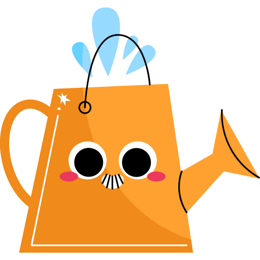 Watering can Generic Sticker Color Fill icon