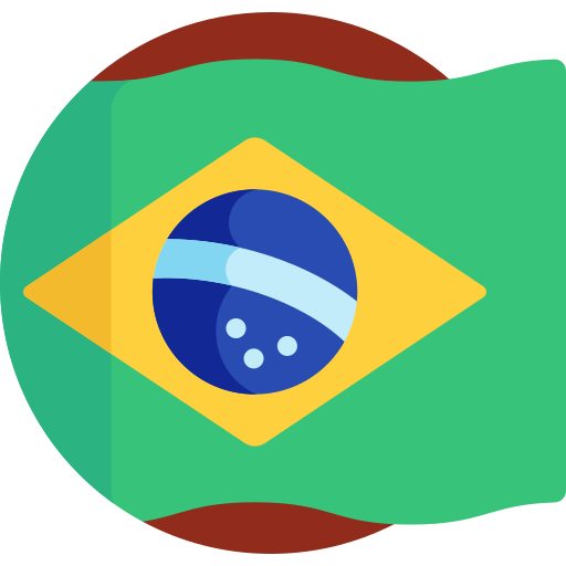 brasilien Detailed Flat Circular Flat icon