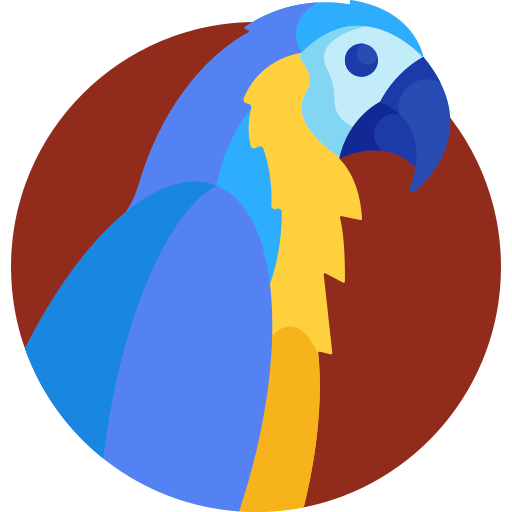 Macaw Detailed Flat Circular Flat icon
