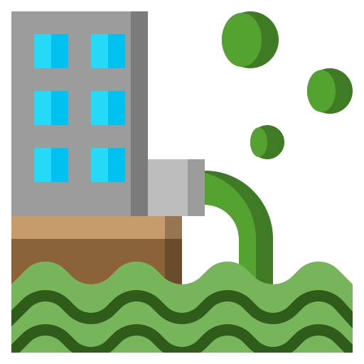 Waste Surang Flat icon