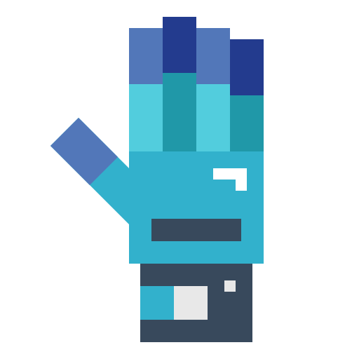 手袋 Smalllikeart Flat icon