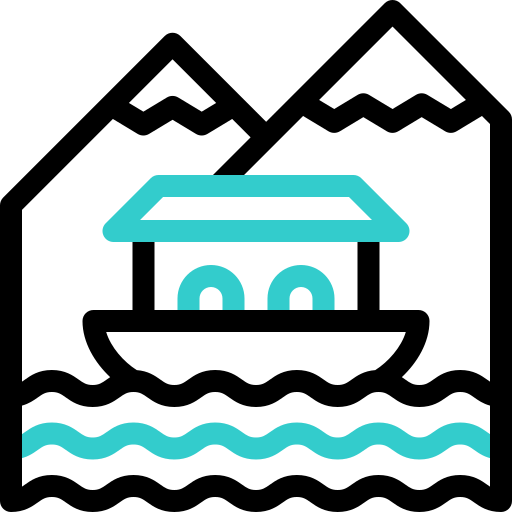 waterweg Basic Accent Outline icoon
