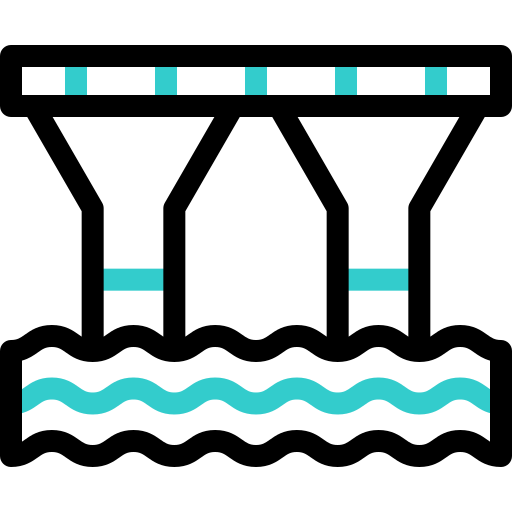 水路 Basic Accent Outline icon