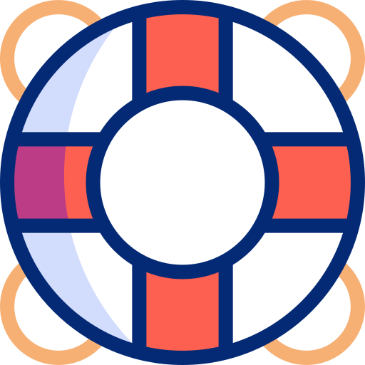 rettungsring Basic Accent Lineal Color icon