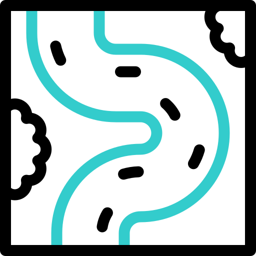 運河 Basic Accent Outline icon