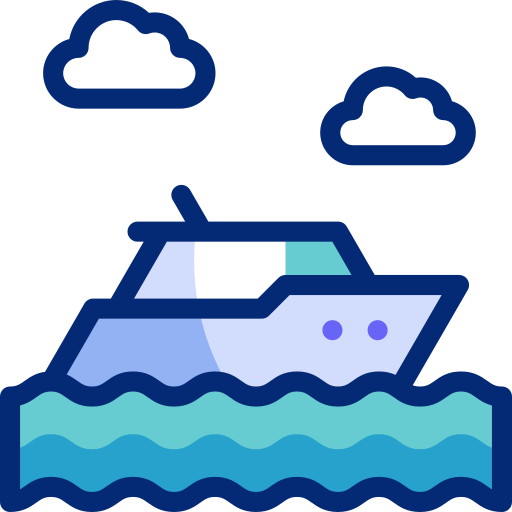 ヨット Basic Accent Lineal Color icon