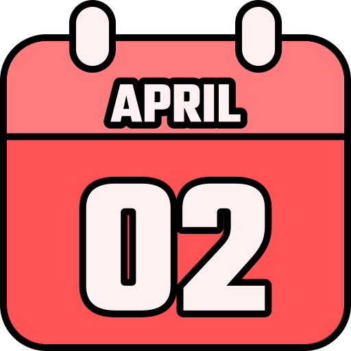 2 april Generic color lineal-color icoon