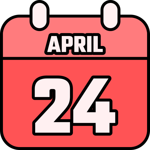 april Generic color lineal-color icon