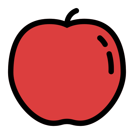 jabłko Generic color lineal-color ikona