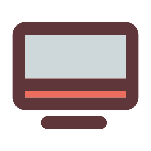 モニター Generic color lineal-color icon