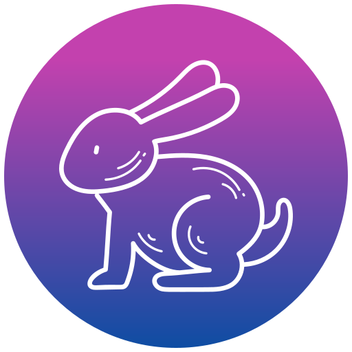 Кролик Generic gradient fill иконка