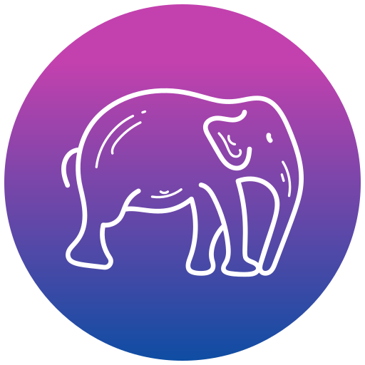 Elephant Generic gradient fill icon