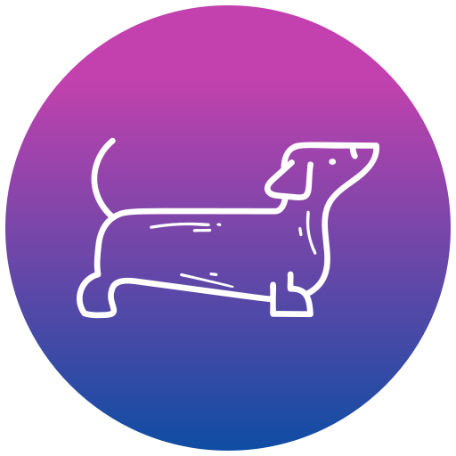 犬 Generic gradient fill icon