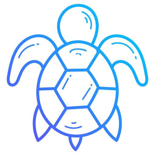 Turtle Generic gradient outline icon