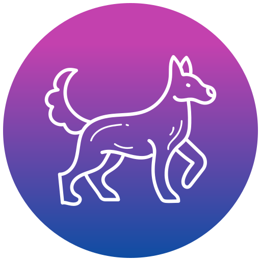 犬 Generic gradient fill icon