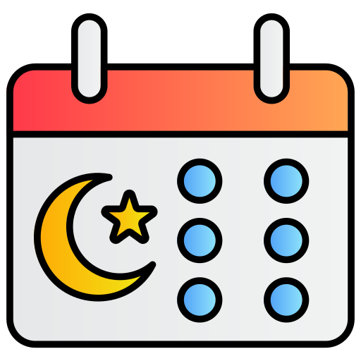 Ramadan calendar Generic gradient lineal-color icon