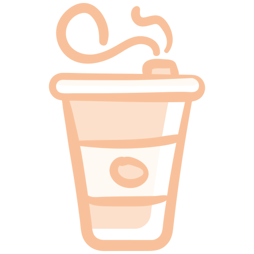 kaffeetasse Generic color hand-drawn icon