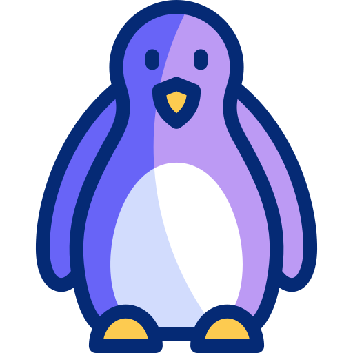 ペンギン Basic Accent Lineal Color icon