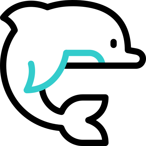 delfin Basic Accent Outline ikona