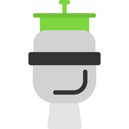 Toilet Generic color fill icon