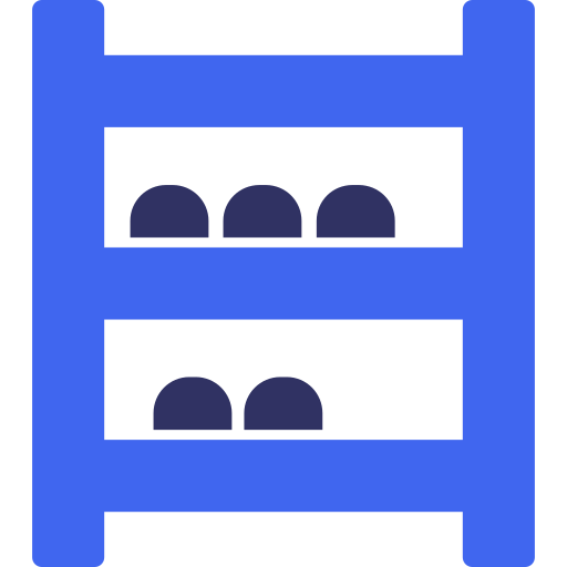 Shoe rack Generic color fill icon