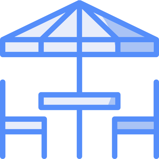 terrassenmöbel Generic color lineal-color icon