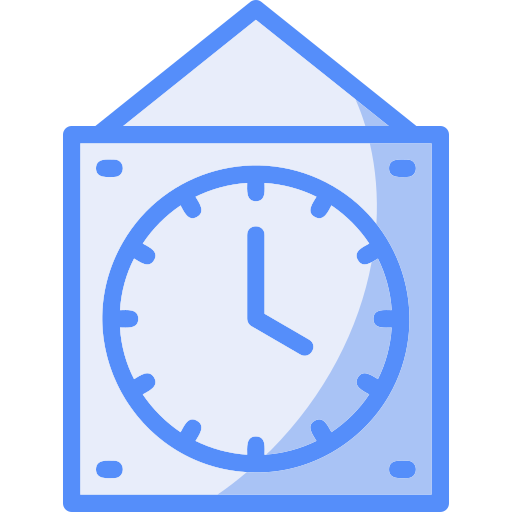 Wall clock Generic color lineal-color icon