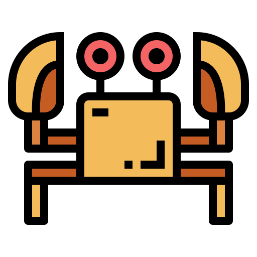 Crab Smalllikeart Lineal Color icon