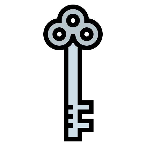 Key Smalllikeart Lineal Color icon
