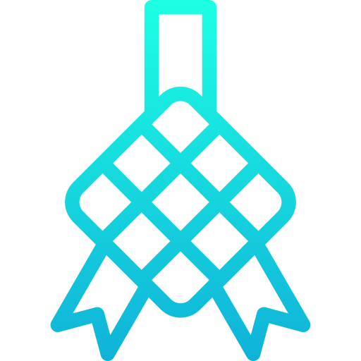 ketupat Generic gradient outline icono