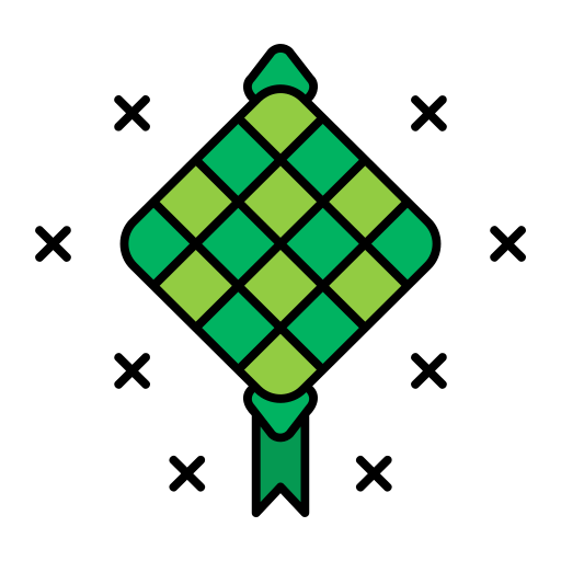 ketupat Generic color lineal-color icono