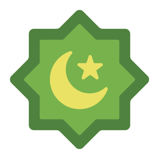 islamitisch Generic color fill icoon