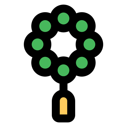 数珠 Generic color lineal-color icon