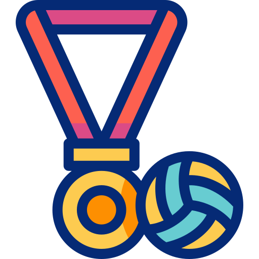 Medal Basic Accent Lineal Color icon
