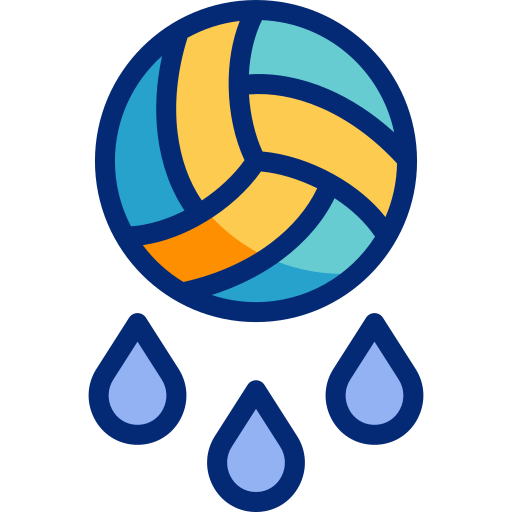 water polo Basic Accent Lineal Color Icône