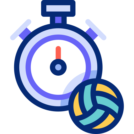 Time Basic Accent Lineal Color icon