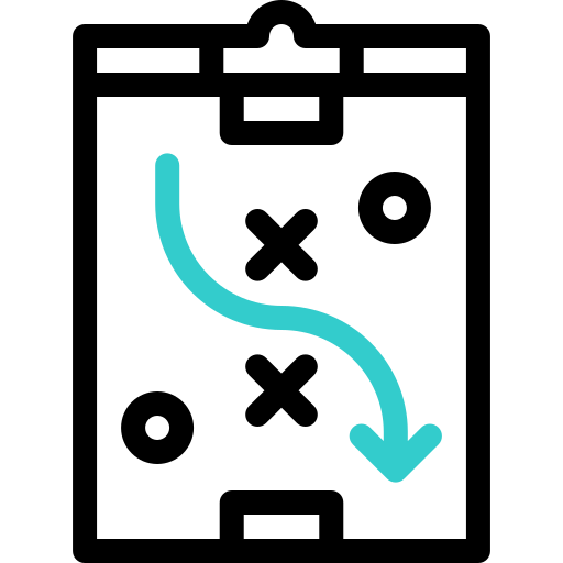 전략 Basic Accent Outline icon