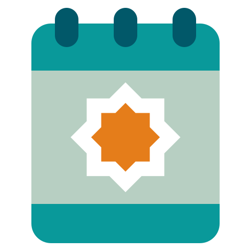 islamischer kalender Generic color fill icon