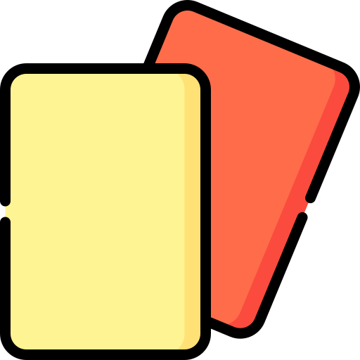 carta gialla Special Lineal color icona