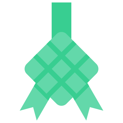 ketupat Generic color fill icono