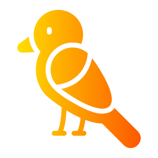 ptak Generic gradient fill ikona