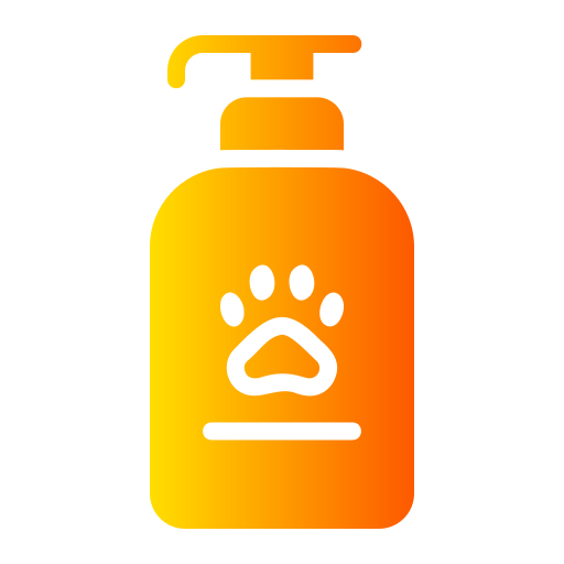 shampoo voor huisdieren Generic gradient fill icoon