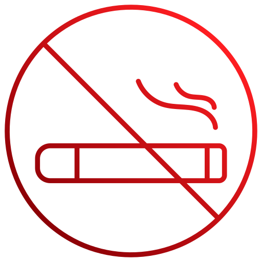 proibido fumar Generic gradient outline Ícone