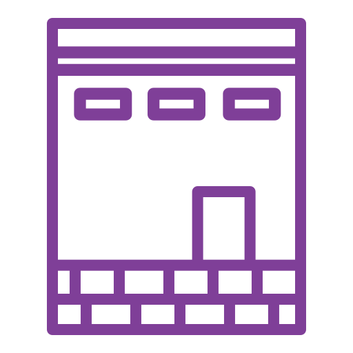 カーバ神殿 Generic color outline icon